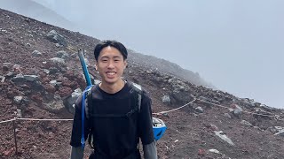 Climbing Mt Fuji during the off season in June [upl. by Nofets]