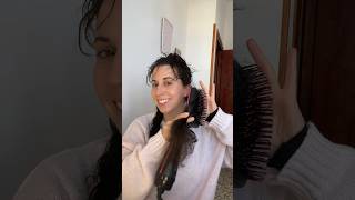 ❌✅CEPILLO ALISADOR DE PELO DE TEMU pelo peinados cabello reaction [upl. by Mesics936]