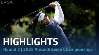 Friday Highlights  2024 Amundi Evian Championship [upl. by Athalee380]