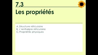 73 Les propriétés des composés ioniques [upl. by Ygiaf769]