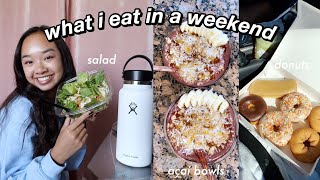 what i eat in a weekend  Nicole Laeno [upl. by Atilol]