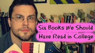 Six Books We Should Have Read in College  Stripped Cover Lit Six List [upl. by Kecaj787]