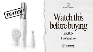 Test and Review Braun Face Epilator Facespa Pro 910 [upl. by Elia]