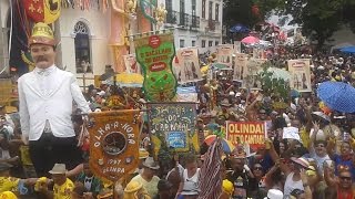 Bloco O Bacalhau do Batata anima a Quarta feira de Cinzas em Olinda [upl. by Lew524]