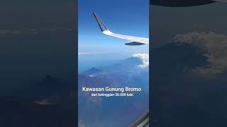 Mt Bromo view from 36000 feet [upl. by Javier58]