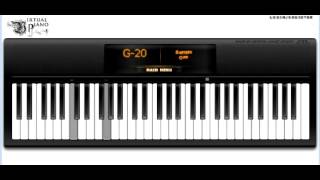 Renesmees Lullaby Virtual Piano [upl. by Eleik]