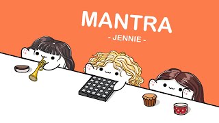 JENNIE  Mantra cover by Bongo Cat ️🎧 [upl. by Icnarf]