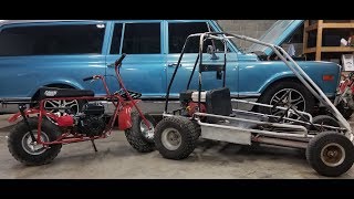 Project Go Kart powered by a Honda Gx160 55 HP [upl. by Winonah]