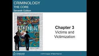 Chapter 03 Lecture on Victims and Victimization [upl. by Etakyram352]