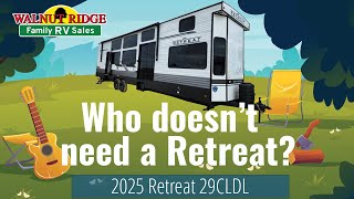 Discover Luxury Living with the 2025 Retreat 39CLDL Destination Travel Trailer [upl. by Norrat]