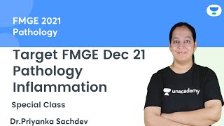 Target FMGE Dec 21  Pathology  Inflammation  Lets crack NEET PG  Dr Priyanka Sachdev [upl. by Arihaz]