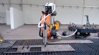 Plasma cutter Kuka [upl. by Alick]