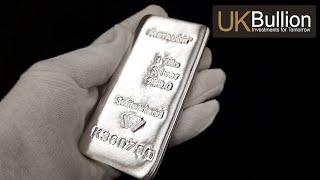 1kg Metalor Silver Cast Bar I Buy Now [upl. by Llehsem688]