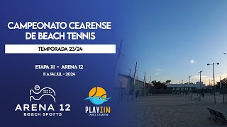 XI Etapa CE Beach Tennis  Semifinal PRO Masc WLimaMCâmara VS V MeloJ Vanley [upl. by Abe]