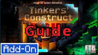 Minecraft Bedrock Tinkers Construct guide [upl. by Howes]