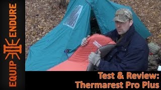 ThermaRest Pro Plus Sleeping Pad Test and Review by Equip 2 Endure [upl. by Naniac]