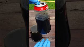 Soda Can VS Sulfuric Acid science youtubeshorts education viralvideo trending amazing [upl. by Esinnej]