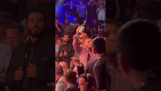 Conor McGregor Drinks His Whisky Ringside at BKFC 41 [upl. by Huskey]