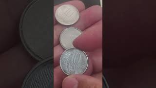 💫 3 moedas valiosas e raras de 10 centavos 1994 e que vale ouro confira seu troco [upl. by Layman]