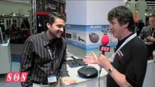 Alesis EPractice Pad  MusikMesse 2009 [upl. by Yanej820]