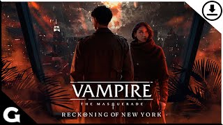 VAMPIRE THE MASQUERADE Reckoning of New York  Trailer Game Pc  Steam Link 🔽 [upl. by Ovid]