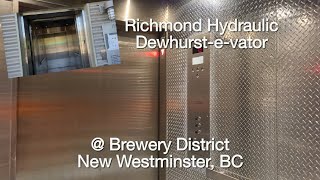 Richmond Hydraulic Elevator  Brewery District  New Westminster BC [upl. by Acsisnarf]