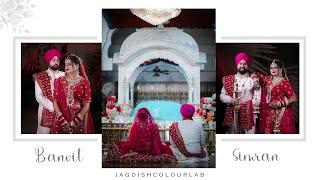 BANVIT amp SIMRAN  wedding teaser 2024  jagdishcolourlab1027 [upl. by Oyam]