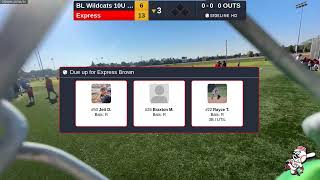 BL Wildcats 10U White vs Express Brown 20241006 [upl. by Saxela]