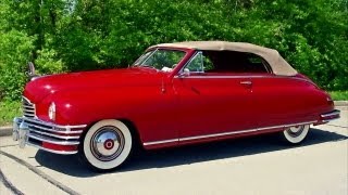 1948 Packard Super Eight Victoria Convertible [upl. by Weyermann140]