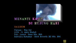 Menanti Kasih Di Hujung Hari  IklimSaleem Official MV [upl. by Otecina165]