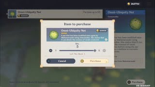 How To Get And Use The OmniUbiquity Net  Genshin Impact [upl. by Mossberg]