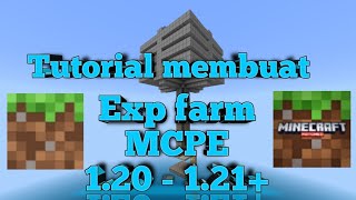 NEW Cara membuat exp farm MCPE V119121 [upl. by Holle]