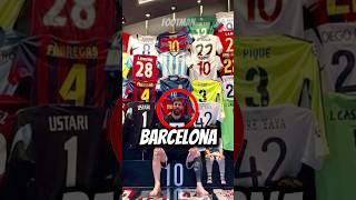 Messi’s collection😍 football soccer [upl. by Gnay]