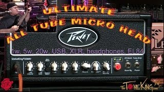 Ultimate All Tube Micro Amp Peavey Valve King MH ROARS [upl. by Anattar]