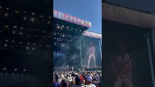 Performing Wordless Chorus with My Morning Jacket at Bottlerock in Napa marchingband [upl. by Noli]