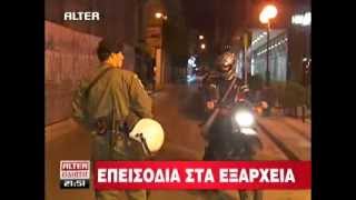 Tο πρώτο έκτακτο τηλεοπτικό δελτίο της δολοφονίας Γρηγορόπουλου Νάντια Αλεξίου  Alter TV Channel [upl. by Harhay]