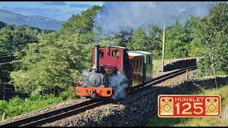 Hunslet 125  Ffestiniog amp Welsh Highland Railway [upl. by Odetta498]