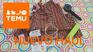 NUEVO HAUL DE TEMU 🤩🤩🤩 [upl. by Pisano]