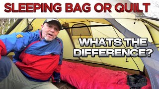 SLEEPING BAG OR QUILT  SLEEP SYSTEMS EXPLAINED [upl. by Izzy]