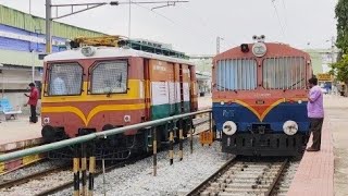 Tower Wagons of TRD  4 amp 8 Wheeler  South western Railway [upl. by Letnoj703]