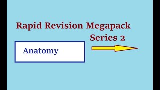 Anatomy  Rapid Revision series 2 [upl. by Arenahs]