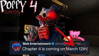 Poppy Playtime Chapter 4  Confirmed Release Date amp Leaked Details [upl. by Ahsielat368]