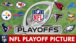 NFL Playoff Picture NFC amp AFC Standings Wild Card Race amp Matchups For Week 11 Of 2024 NFL Season [upl. by Yeltihw]