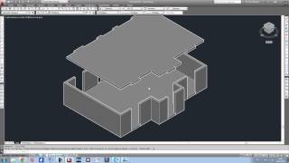 Apprendre Autocad en 1h Tutoriel réalisation Maison 3D [upl. by Mattox]