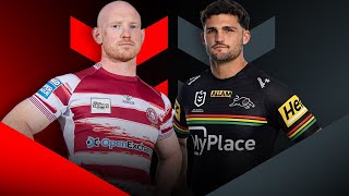 World Club Challenge 2024  Wigan Warriors v Penrith Panthers [upl. by Inahc]