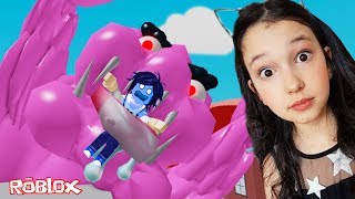 Roblox  ESCAPAMOS DO CHICLETE GIGANTE Escape The Candy Shop Obby  Luluca Games [upl. by Daffodil]