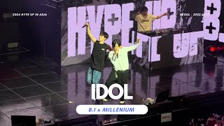 BI 비아이 and Raesung  Idol  Hype Up in Seoul  240517  Fancam [upl. by Sprage]