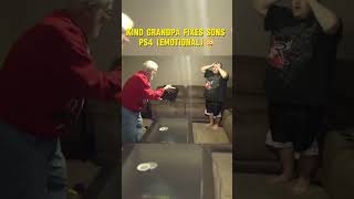 Kind Grandpa Fixes Sons PS4 Emotional🥲viral youtubeshorts shortvideo shorts memes funny [upl. by Moia]