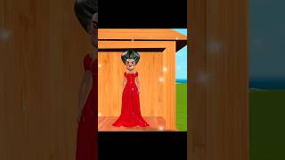 গ্রানি লাল ড্রেস পড়ে অনেক সুন্দর লাগতাছে  shorts cartoon shortvideo [upl. by Neelie]