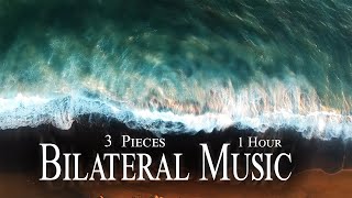 Ocean Waves Bilateral Music Mix 🎧 Anxiety Stress PTSD Insomnia Release  Meditation amp Relaxation [upl. by Natsirk232]